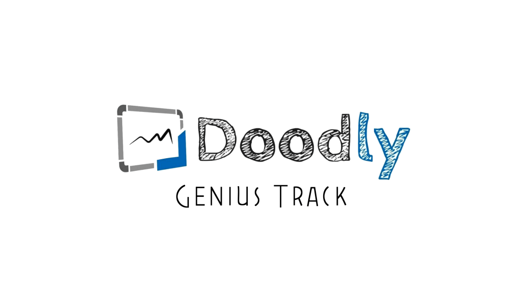 Doodly Genius Track Logo