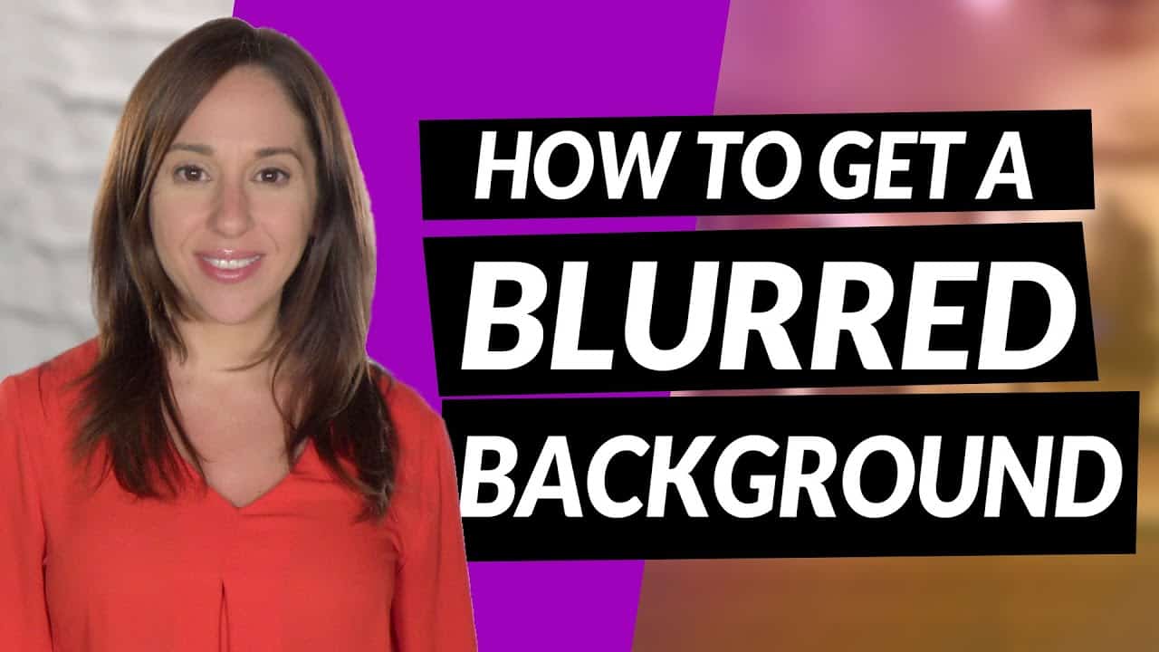 How to Get a Blurred Background in Your Video Jenn Jager