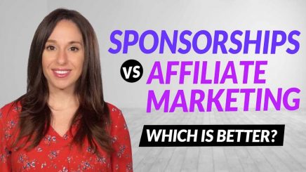 Affiliate Content and Marketing vs Sponsorship