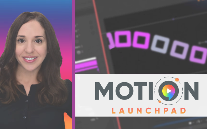 Motion Launchpad, Jenn Jager Apple Motion tutorial